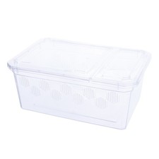 Reptile Tank Insect Spiders Tortoise Lizard Plastic Transparent Breeding Box