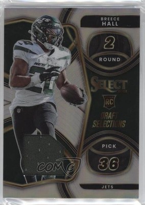 2022 Panini Select Silver Prizm 87/99 Breece Hall #DS-13 Rookie RC 15ej