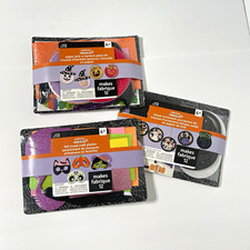 Halloween Craft Kits LOT OF 3 DIFFERENT CRAFTS for Children Adults NEW