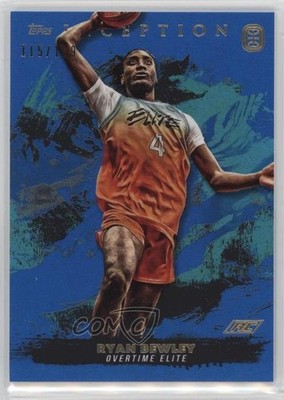 2021-22 Topps Inception OTE Overtime Elite Blue 115/199 Ryan Bewley #86 0nr3