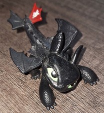 TOOTHLESS HOW TO TRAIN YOUR DRAGON NIGHT FURY 3.5" ACTION FIGURE SML 66551 DWA