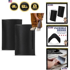 No-Strap Knee Pads, 6 x 9 Knee Pad Inserts for Work Pants with Double Knee ...