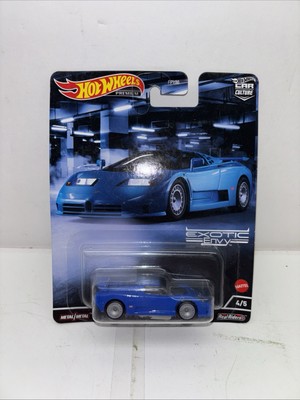 Hot Wheels  Exotic Envy Car Culture 94 Bugatti EB110 Diecast 1:64