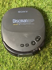 Sony Discman ESP D-242CK CD Player Mega Bass Tested Works   Made in Malaysia