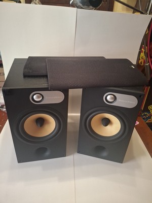 Bowers & Wilkins 685 Bookshelf Speaker Pair ash Black | eBay