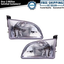 Headlight Assembly Set Fits 1998-2000 Toyota Sienna TO2502123 TO2503123