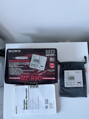 Sony MZ-R90 MiniDisc Recorder | Boxed | Spares or Repair | Battery ...