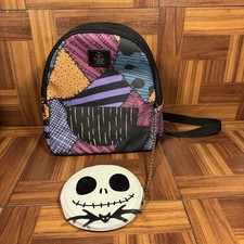 Disney The Nightmare Before Christmas Mini Backpack With Chain Purse Limited