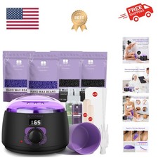 Kit Ceretta Brasiliana e Bikini per Donna, Scaldacera Rigida per Viso, Gambe e...