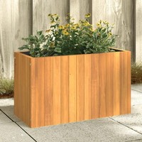 PflanzküBel 59X27,5X35 Cm Massivholz Akazie