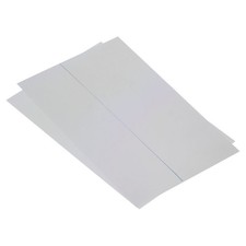 2 Pack 7" Polarized Film Sheets Adhesive Polarizer 3.9"x6.1" 90 Degree