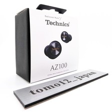 Technics EAH-AZ100-K black wireless earphones magnetic fluid driver Bluetooth