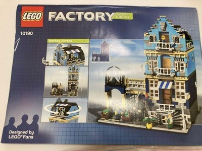 LEGO Creator Expert Factory 10190 Market Street Modular Building Set Rare 