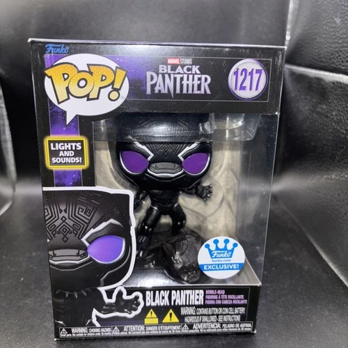 Funko Pop! Black Panther #1217 Lights and Sound Funko Shop Exclusive