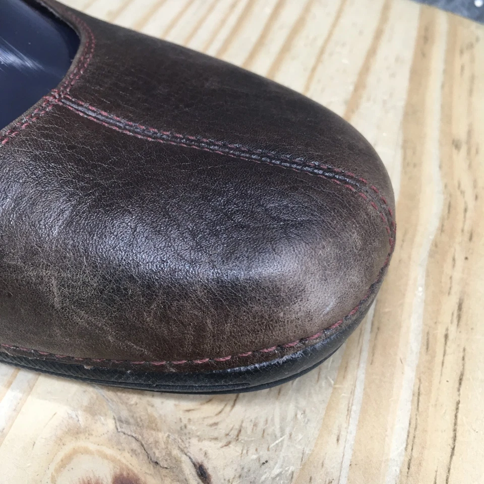 Zapatos Merrell para mujer 9.5 Brio informales sin cordones Mary Jane planos cuero marrón Foto 4 de 4