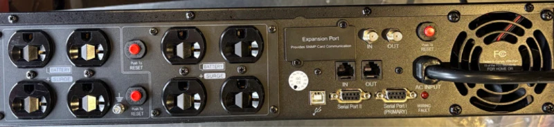 CYBERPOWER OR2200LCDRT2U SMART APP 2000VA 16.7A 1320W LCD RACK TOWER UPS - Image 2 of 4