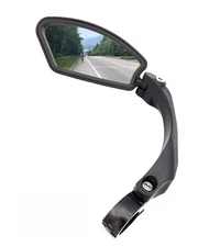 Hafny Handlebar Bike Mirror, Stainless Steel Mirror, Safe Rearview Mirror,HF-...