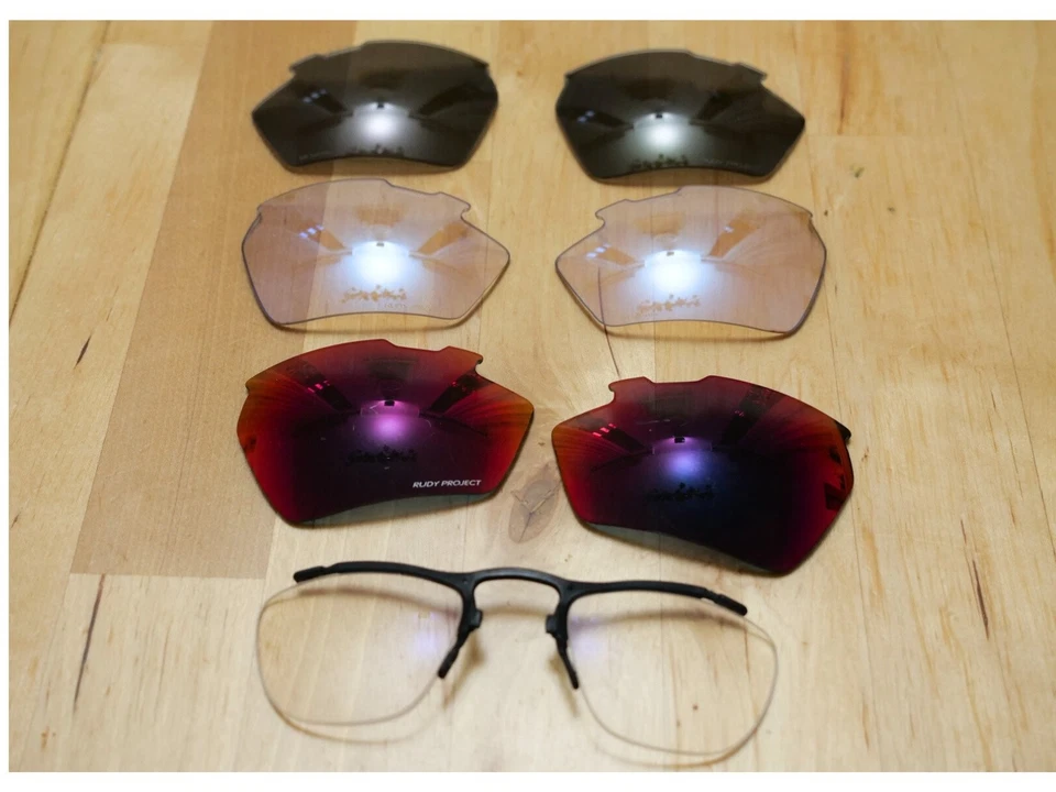 Rudy Project Agon Radsport-Sonnenbrille, Set mit 5-Aufsätze SP29-98 - Bild 3 von 4