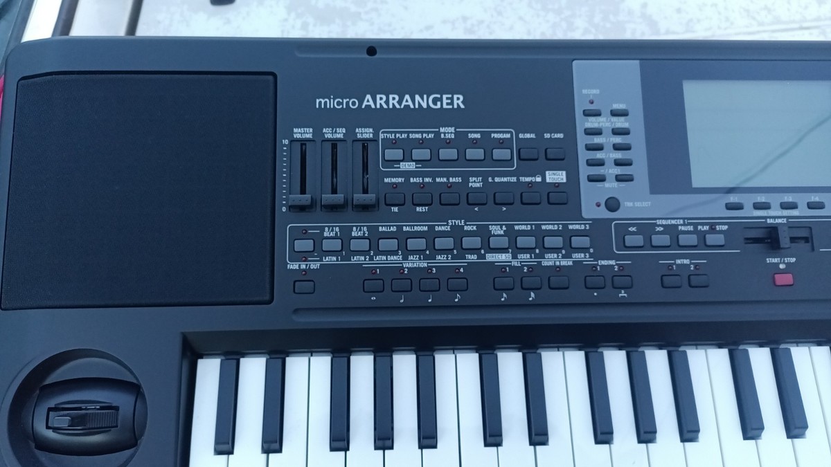 KORG　コルグ　MAR-1　micro ARRANGER　マイクロアレンジャー microARRANGER | KORG (USA)