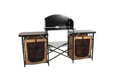 KUMA Outdoor Gear 833-KM-BBCK-SB Busy Bear Camp Kitchen – Sierra/Black