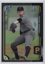 2015 Bowman Chrome Prospects Asia Exclusive Black Refractor Buddy Borden 0f8