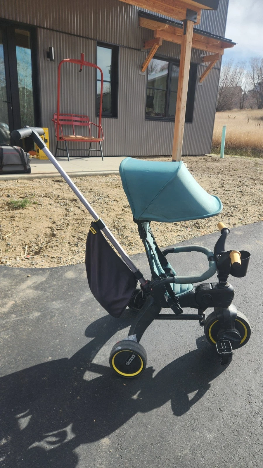 Doona Liki Trike S5 - GREEN - Convertible Stroller bike trike Kids Toddler Baby