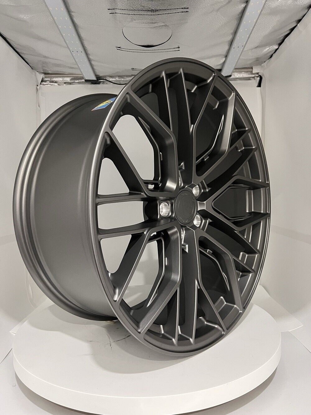 GWG RF1 20 inch STAGGERED Gunmetal Rims fits MASERATI QUATTROPORTE