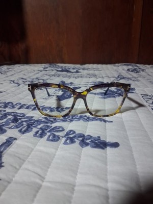Tom Ford TF5892-B 055 Eyeglasses   Tortoise & Purple | Size 56-16-140 Authentic