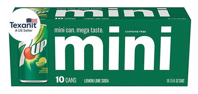 Mini 7Up Sodas - 10 Pack