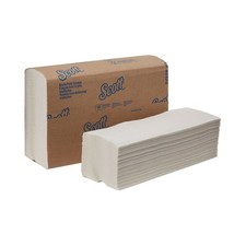 Scott Tradition Multi-Fold 1 Ply Paper Hand Towels 01840 9"x9" 16 Packs 4000 Ct