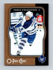 2007-08 O-Pee-Chee Carlo Colaiacovo Toronto Maple Leafs #463