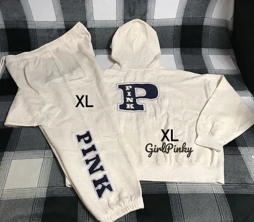 UNDERCOVER VS FELPA ROSA CON CAPPUCCIO LOGO FULL ZIP IN ERICA NATURALE TAGLIA EXTRA LARGE