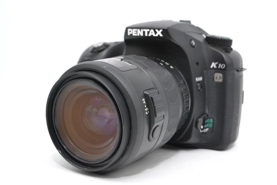 MINT Pentax K10D Black 10.2MP Digital SLR DSLR Camera w/ 2 Lenses S.C 2795 - Image 4 of 4