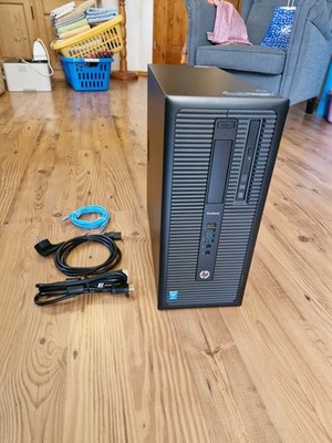 HP ProDesk 600 Windows 11 Computer SSD+HDD 12 GB RAM Intel Core i5 PC AMD Radeon