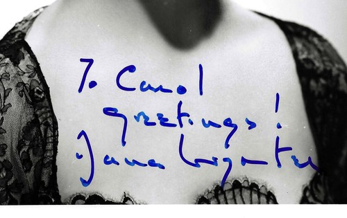 INVASION OF THE BODY SNATCHERS Dana Wynter signed 8x10 ...vintage - Picture 2 of 2