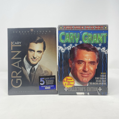 Cary Grant - Screen Legend Collection & Collectors Edition (5 DVD Lot) Sealed