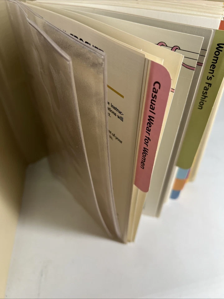 Vintage Quick 'N Easy Crocheting How To Book Crafts Instructions Binder 1985 - Image 3 of 4