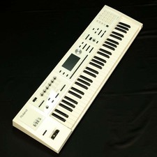 Roland FA-06-SC Limited White Synthesizer w/Case Used Tested Working Workstation