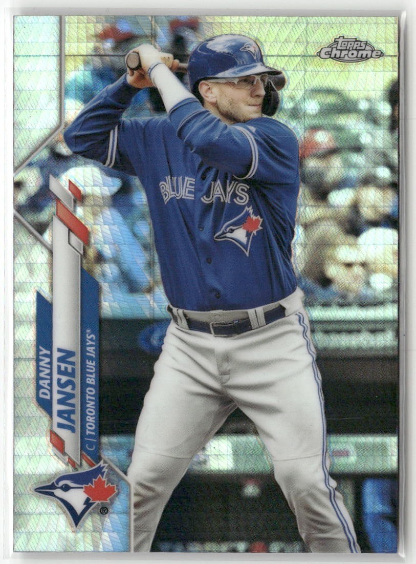 2020 Topps Chrome #51 Danny Jansen Prism Refractor