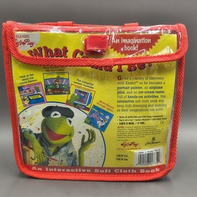 Muppets Kermit ''What Could I Be?'' Interactive Cloth Book - Learning Reading Fun
