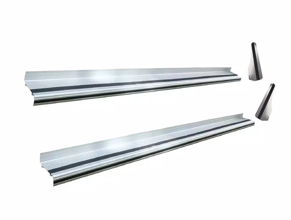 Black Horse Commercial Alum Boards Fit 1997-2014 Chevy Express 1500 135" WB - Image 3 of 4