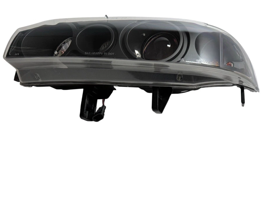 For 90-93 Honda Accord Sedan Black Housing Projector Left Front Headlight Assy - Image 2 of 4