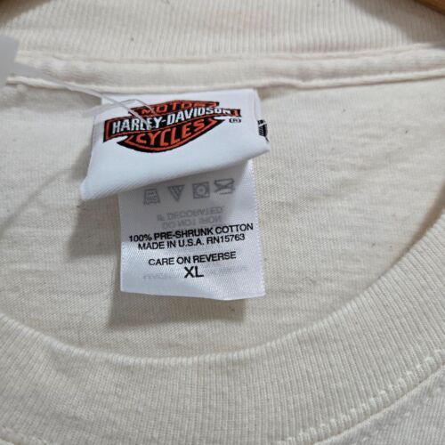 Harley Davidson T-Shirt Herren Extra Large Paper Girl Moto Biker Langarm Baumwolle - Bild 3 von 9