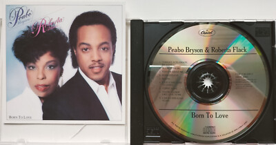 PEABO BRYSON & ROBERTA FLACK Born To Love CD USA Lionel Richie Prince Aretha