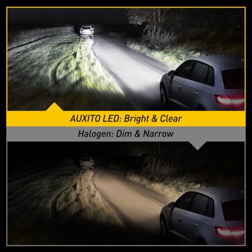 2x H7 LED Headlight Bulb Kit High Low Beam 100W 40000LM Super Bright 6500K White - Picture 8 of 11