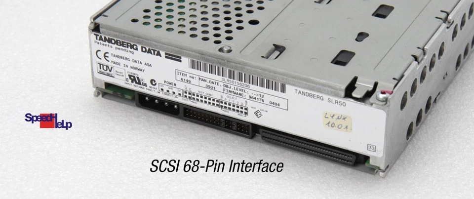 Scsi 68-Pol Tandberg Data Slr50 25/50GB Tape Drive Streamer 5.25 13 - Image 3 of 4
