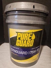 SAE 75W-90 Full Synthetic Gear Oil, API GL-5 & Limited Slip MT-1 (5 Gallon Pail)