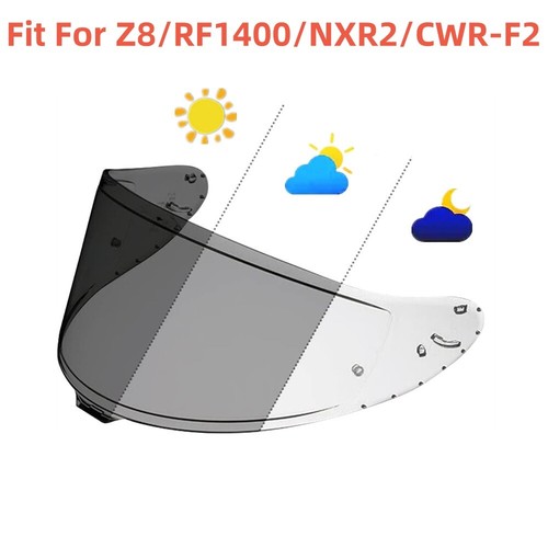 Photochromic Visor Shield For SHOEI Z8 NXR2 RF1400 CWR-F2 CWR-F2R X15 X ...
