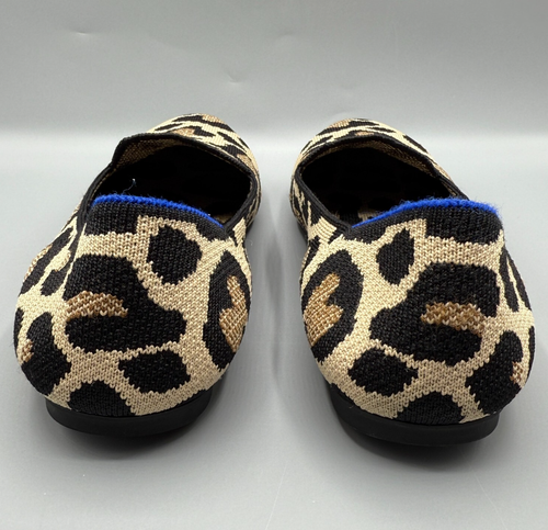 Rothy’s The Loafer Womens 9.5 Desert Cat Knit Slip On Shoes Round Flats - Picture 6 of 13