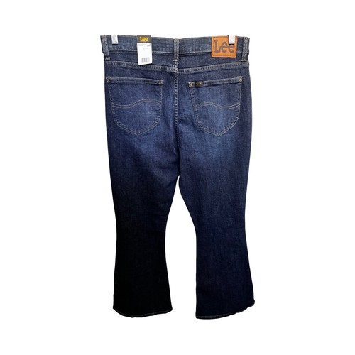 Lee Flare Leg Legendary Style Größe 14 kurze Jeans, innere Stärke, 5 Pkt, Mid-Rise - Bild 8 von 11